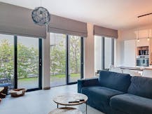 For rent Laken -  Two bedroom apartment (ground floor)