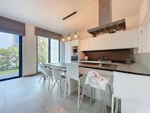 For rent Laken -  Two bedroom apartment (ground floor)