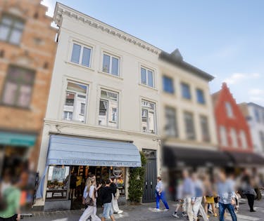Recente duplex appartement te centrum Brugge met zonnig terras