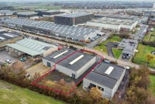 Bedrijfsgebouw te koop op industrieterrein te Lichtervelde