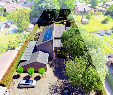 Unieke villa op 2.199m² te koop in het centrum van Langemark