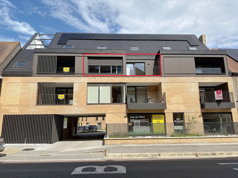 Appartement met 1 slaapkamer en ondergrondse staanplaats vlakbij Veurne centrum