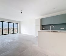 Nieuwbouwappartement met 2 slaapkamers te huur in Antwerpen