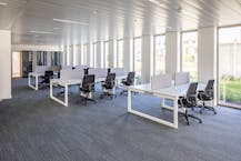 Kantoor (+/- 375m²) te huur in project Forum te Gent