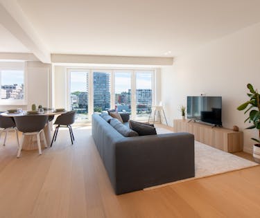 Schitterend appartement met magnifiek uitzicht op de haven van Oostende