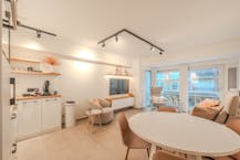 Lichtrijk appartement met aparte slaapruimte te Middelkerke!