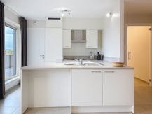 Appartement met 2 slaapkamers en terras te Roeselare.