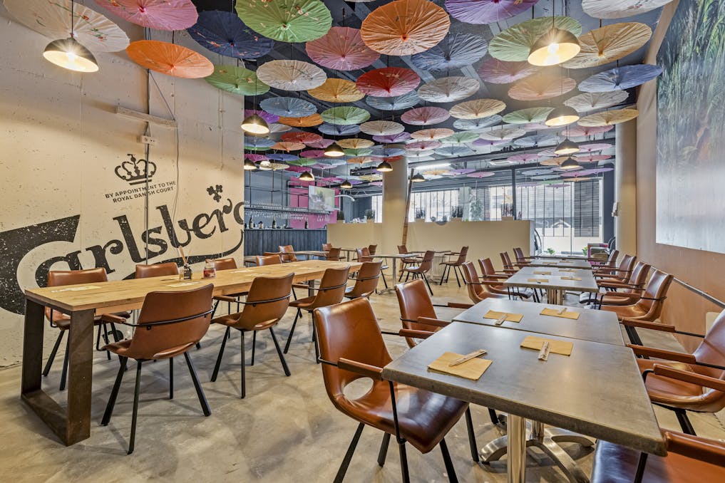 Winkelruimte te huur aan het sportcomplex te Oostende