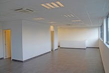 Recent kantoor op Philipssite te Brugge.