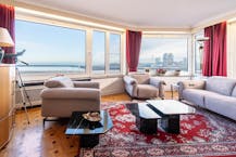Ruim appartement met magnifiek zicht op zee en de vaargeul