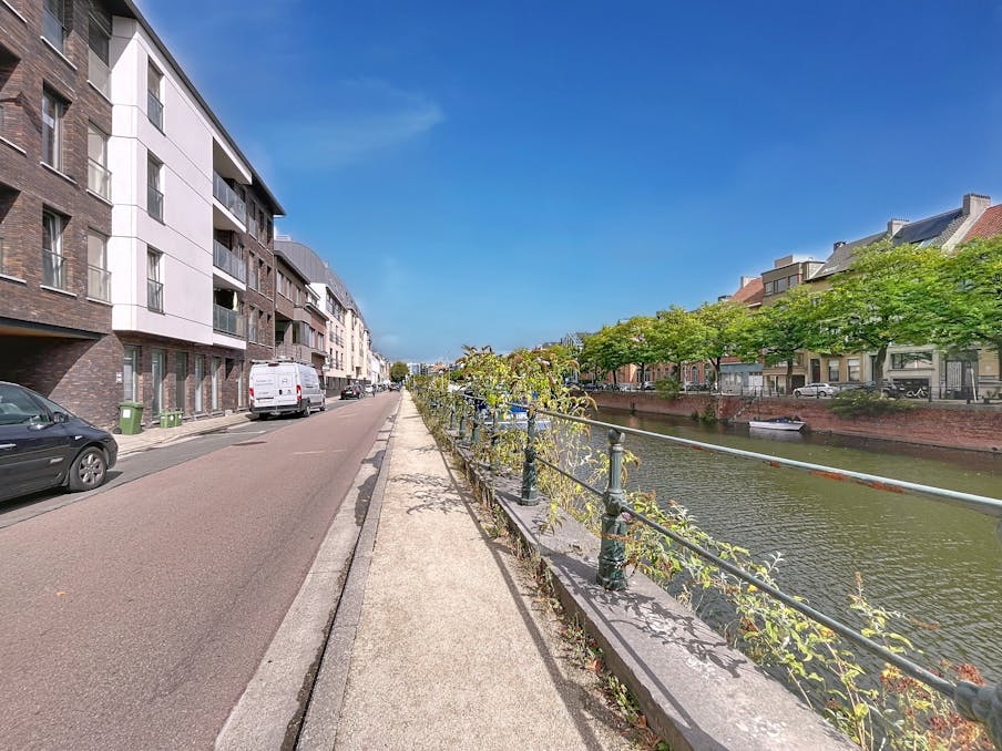 Prachtig appartement met schitterend waterzicht aan De Visserij in Gent