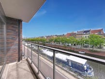 Prachtig appartement met schitterend waterzicht aan De Visserij in Gent