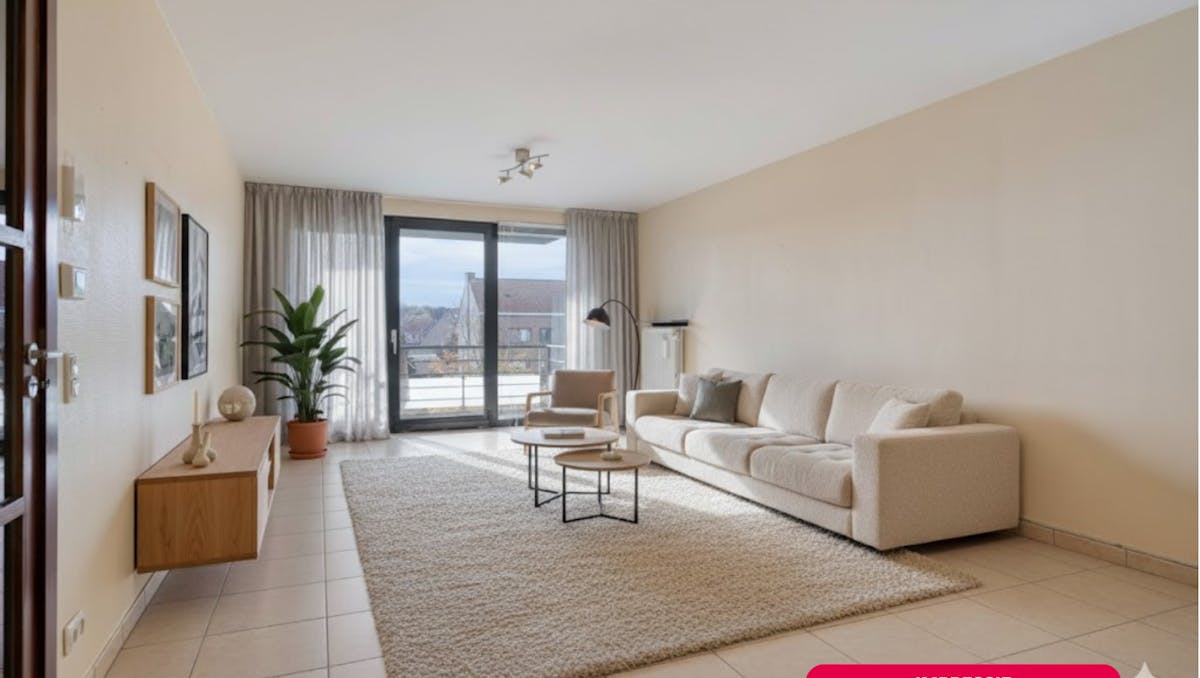 Appartement met 3 slaapkamers, 2 terrassen te Sint-Kruis (Brugge)