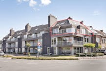 Prachtig duplex appartement (109m²) met 2 slpk in Rumbeke