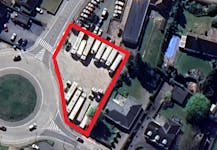 Grond van ca. 950 m² te huur in Anzegem