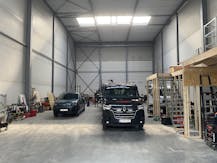 Loods van ca. 542 m²