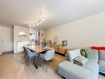 Ruim gelijkvloersappartement met 2 slaapkamers te huur in Lauwe