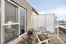 Gezellige duplex in het centrum van Grimbergen, met prachtig uitzicht, groot terras en parking!