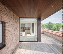Penthouse met 3 slaapkamer, 2 badkamers en ruim terras in Koksijde