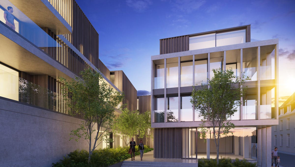 Kantoorruimtes te koop nabij de Broeltorens in Kortrijk