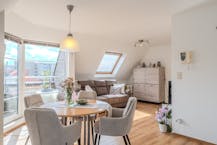 Instapklaar dakappartement met 1 slaapkamer te Oostende