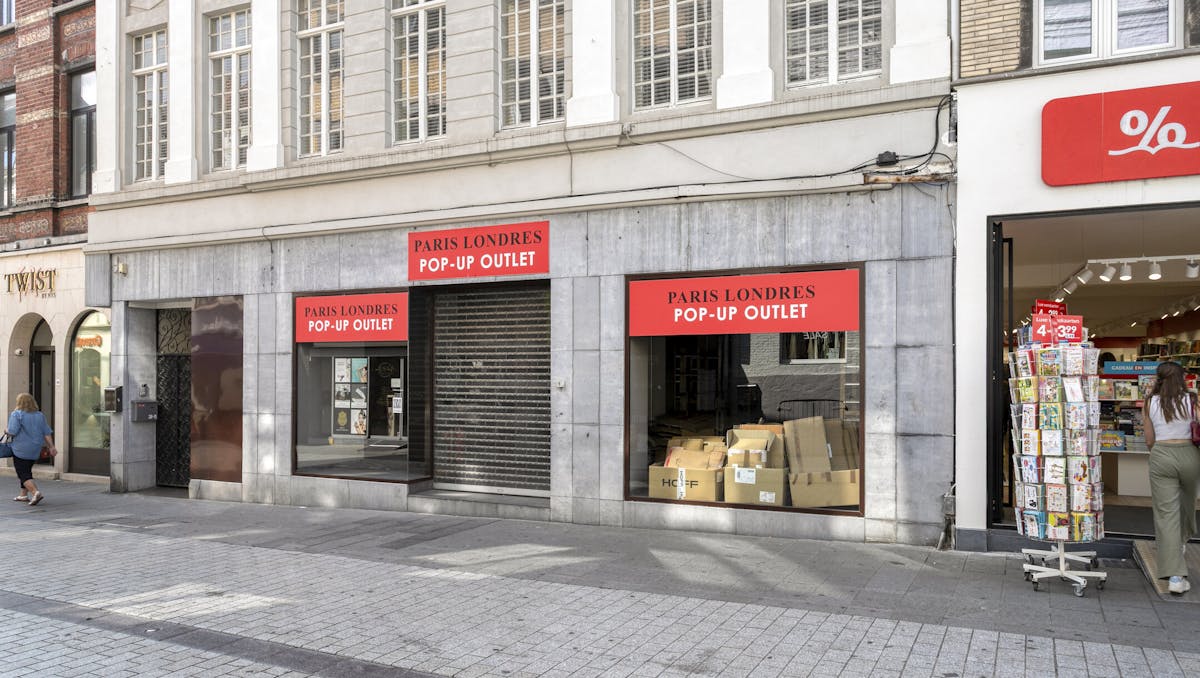 Handelspand te huur op toplocatie in Kortrijk