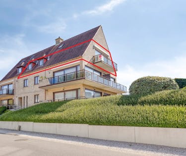 Appartement met 2 slaapkamers en staanplaats in Koksijde
