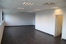 Recent kantoor op Philipssite te Brugge.