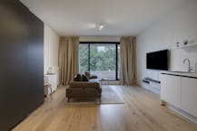 Gerenoveerde studio met terras te koop in Antwerpen