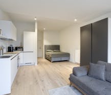 Gerenoveerde studio met terras te koop in Antwerpen