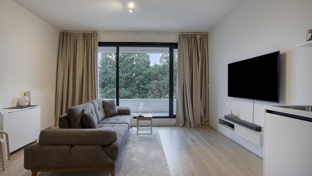 Gerenoveerde studio met terras te koop in Antwerpen