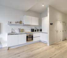 Gerenoveerde studio met terras te koop in Antwerpen