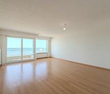 Ruim 2 slaapkamer appartement met frontaal zeezicht
