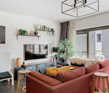 Laeken - Spacieux appartement 2 chambres avec parking