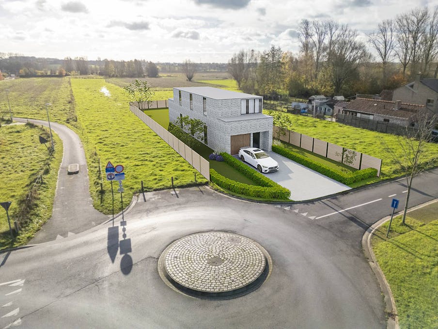 Ruim perceel bouwgrond (955m²) te koop in Wevelgem