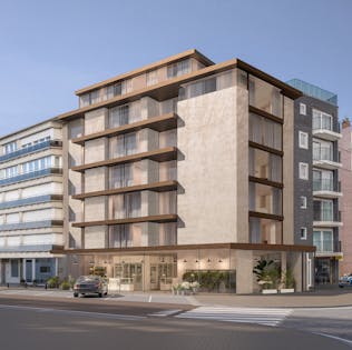 Casco handelspand op commerciële ligging te Koksijde-bad.