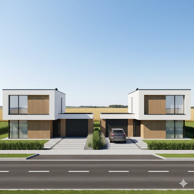 Spacious and strategically located plot of land in Roeselare