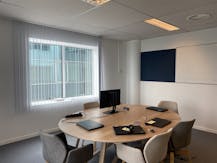 Ingerichte kantoorruimte op het Westwing Park