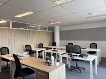 Ingerichte kantoorruimte op het Westwing Park