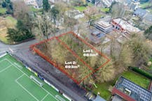 Bouwgrond van 1376 m² te koop in Dikkelvenne (Gavere)