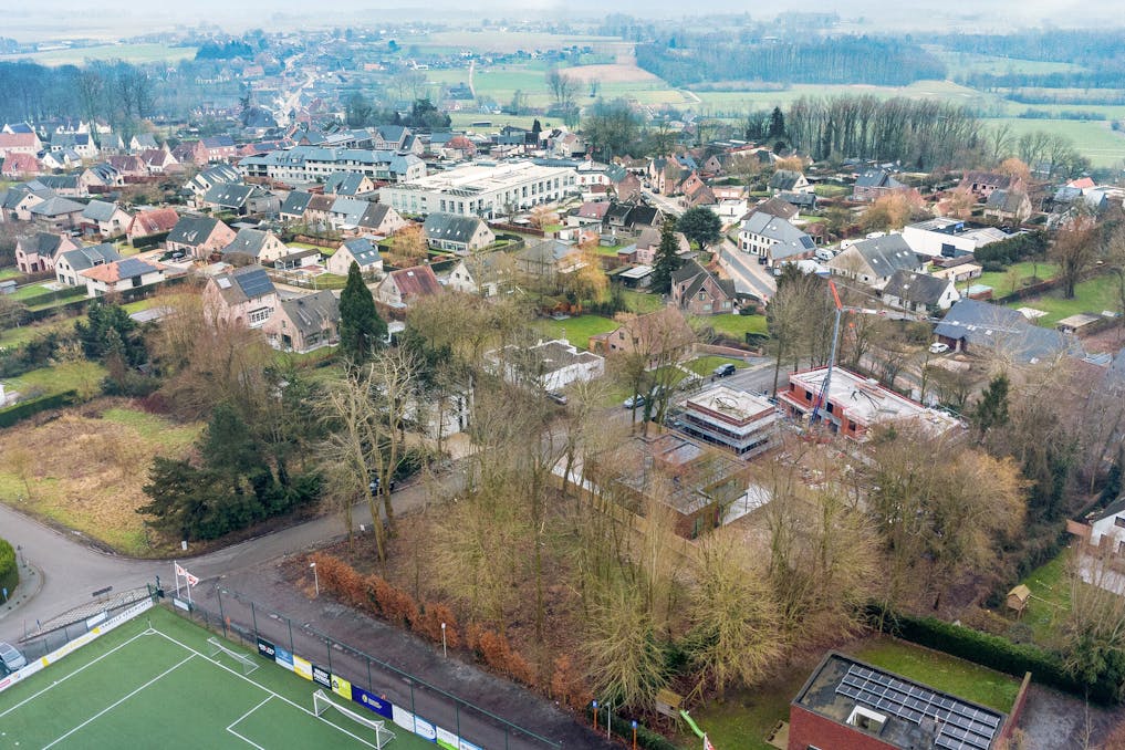 Bouwgrond van 1376 m² te koop in Dikkelvenne (Gavere)