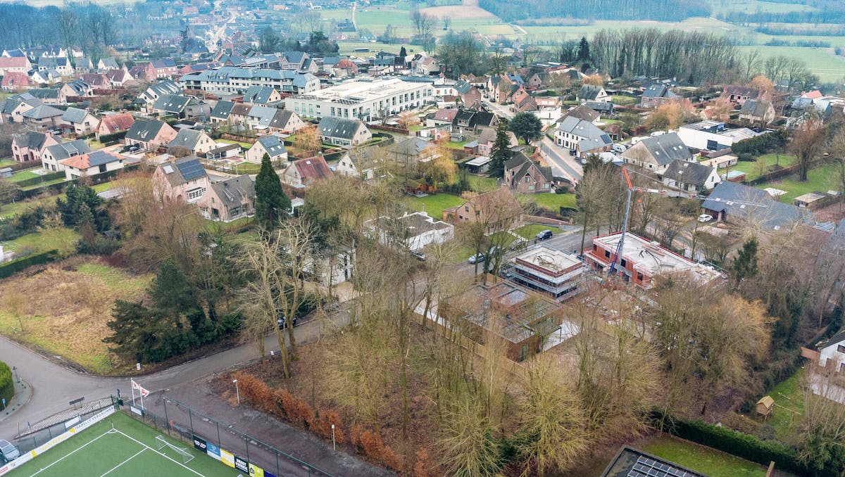 Bouwgrond van 1376 m² te koop in Dikkelvenne (Gavere)