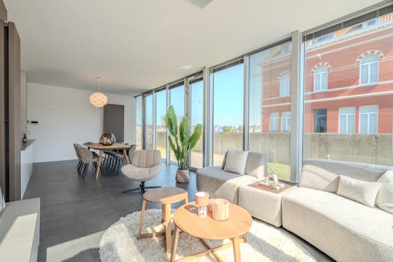 Gelijkvloers appartement te koop Oostende