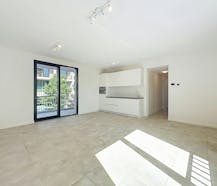 BEN-appartement op de 2de verdieping met terras te huur op Linkeroever