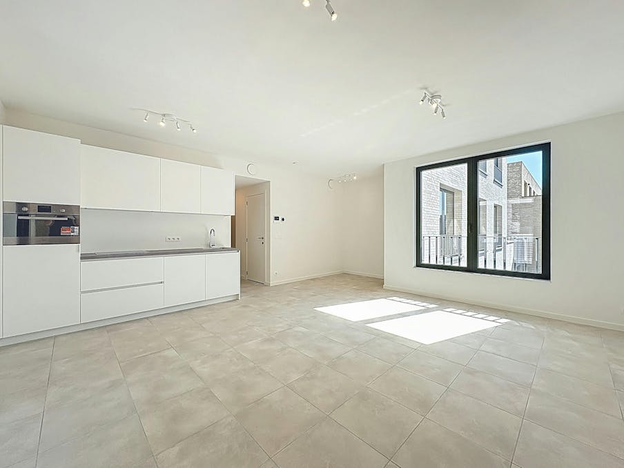 BEN-appartement op de 2de verdieping met terras te huur op Linkeroever