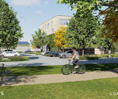 Nieuwbouwkantoor van ca. 436m² in Roeselare