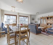 Centraal gelegen appartement (68 m²) met 1 slaapkamer in Koksijde