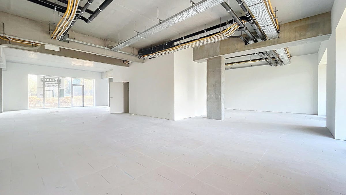 Nieuwbouw handelspanden (92 m² - 331 m²) in centrum Lokeren