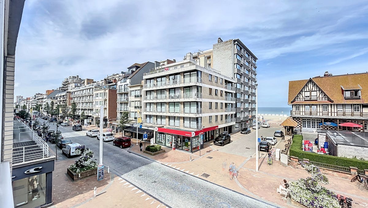 Appartement te huur met twee slaapkamers te Nieuwpoort-Bad.