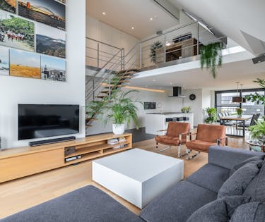 Knappe penthouse te koop